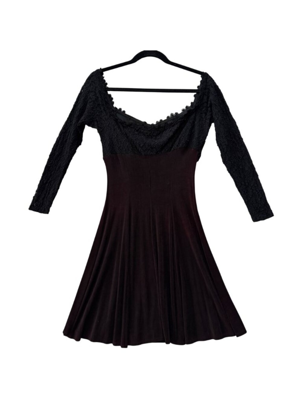 Vintage 90 Florencia Fiume Whimsygoth Dress S Cosplay Vampy Goth Dark Fairy - Picture 5 of 16